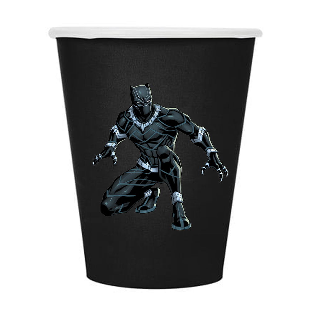 Black Panther Temalı Bardak 5’li