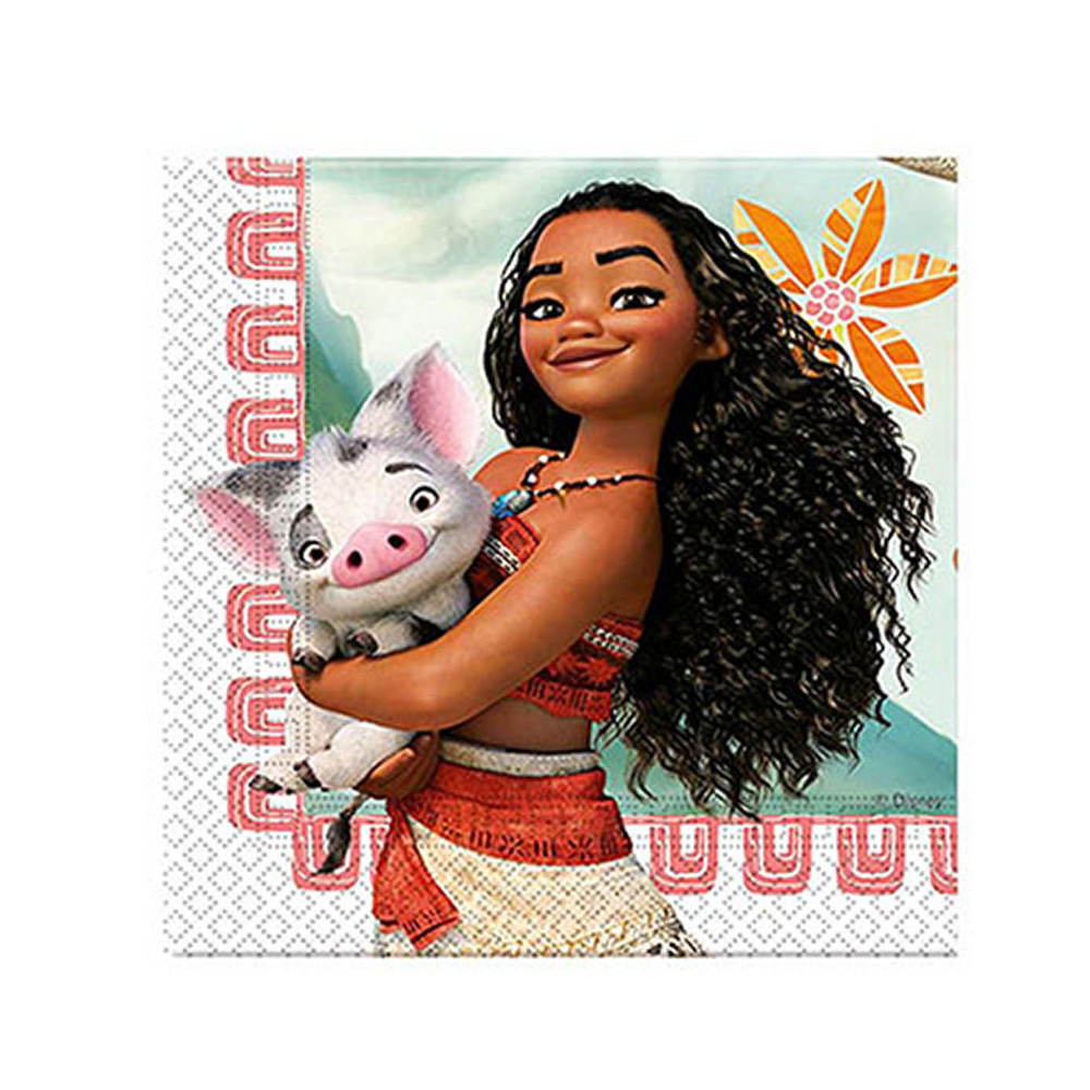 Moana Temalı Kağıt Peçete 20’li