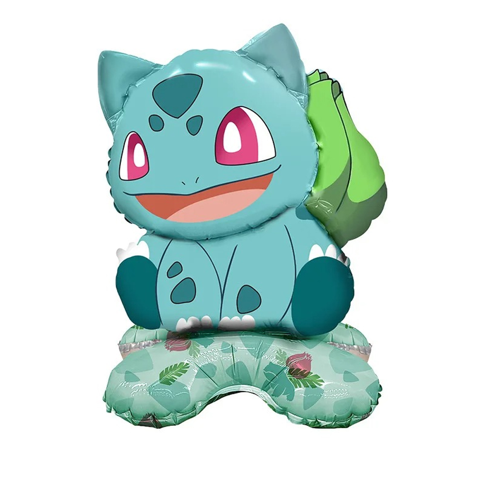 Ayaklı Pokemon Bulbasaur Konsepti Folyo Balon