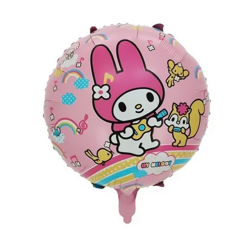 My Melody Temalı Yuvarlak Folyo Balon