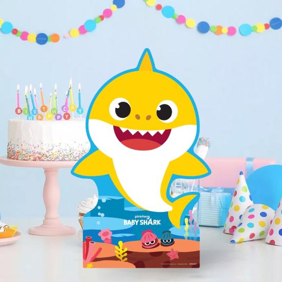 Baby Shark Temalı Ayaklı Dekor Pano