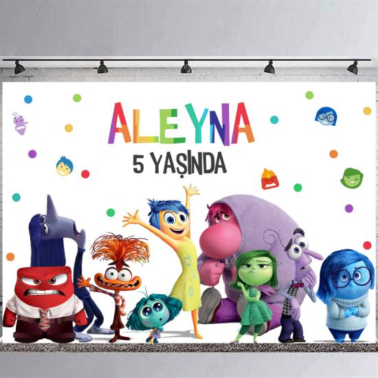 Inside Out 2 Temalı Kişiye Özel Afiş