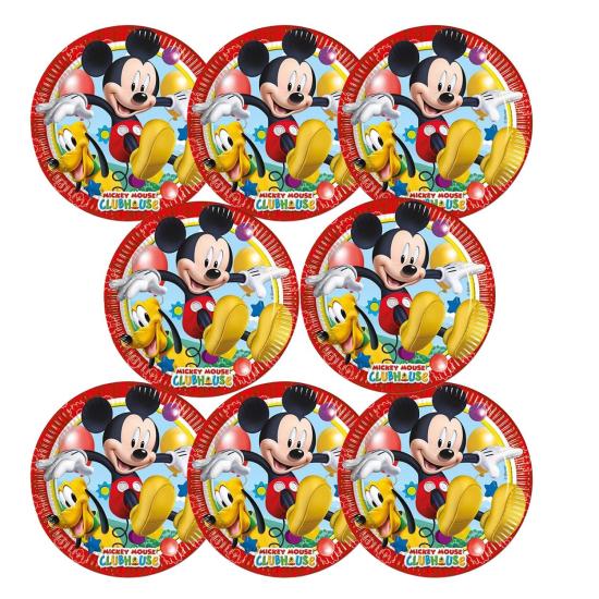 Mickey Mouse Konseptli Doğum Günü Seti 8 Kişilik