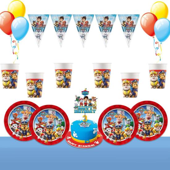 Paw Patrol Doğum Günü Parti Seti 16 Kişilik