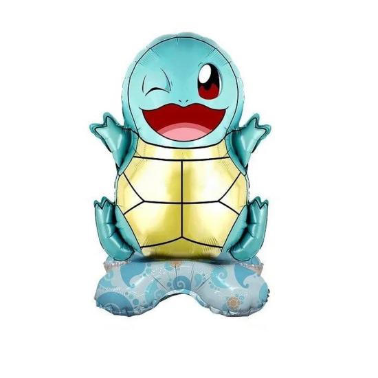 Ayaklı Pokemon Squirtle Konsepti Folyo Balon