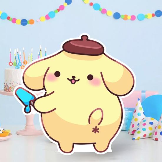 Pompompurin Dekoratif Ayaklı Dekor Pano 30 cm