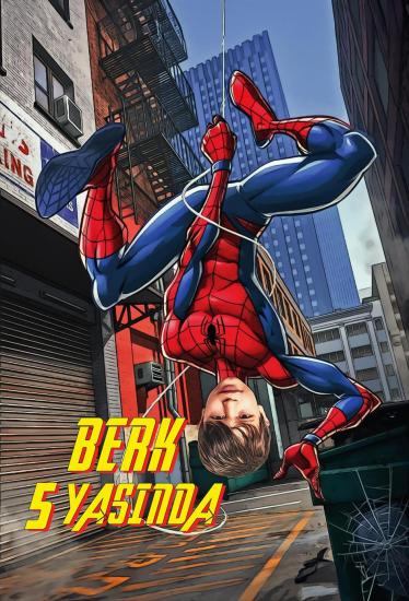 Spider-Man Konsepti Kişiye Özel Afiş