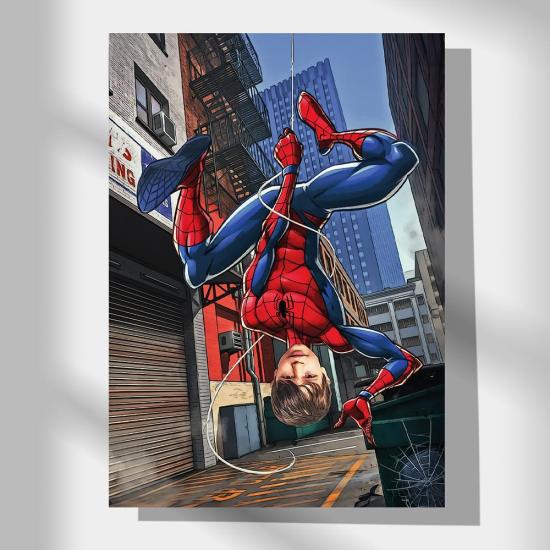 Spider-Man Konsepti Portre Kişiye Özel Poster