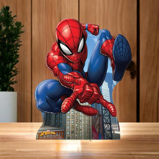 Spider-Man Temalı Ayaklı Dekor Pano