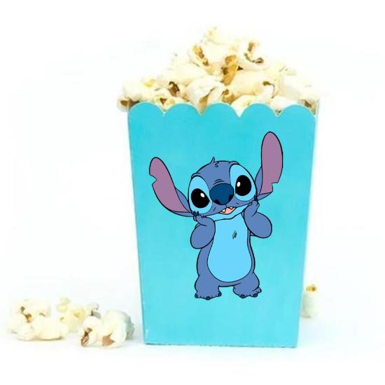 Stitch Temalı Popcorn Mısır Kutusu 5’li
