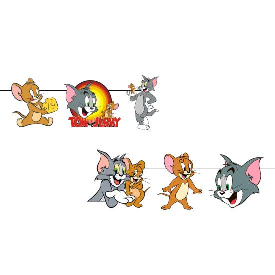 Tom ve Jerry Konsepti Özel Kesim Banner