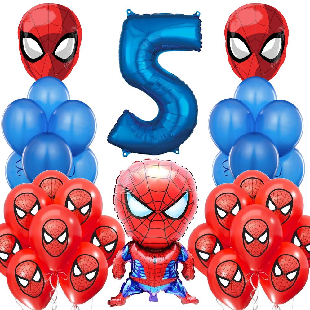 Spiderman Doğum Günü Balon Seti