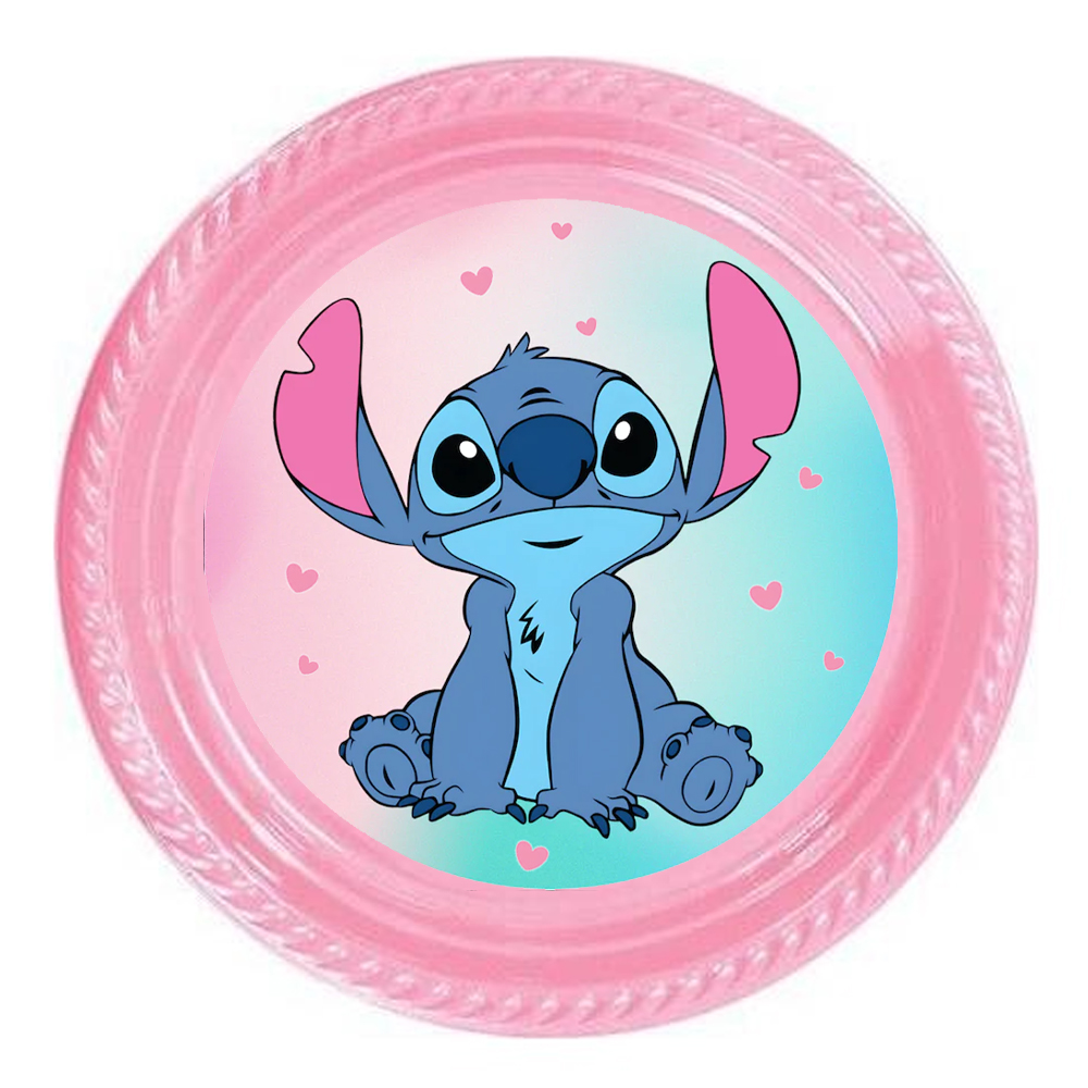 Stitch Konsepti Pembe Tabak 5’li