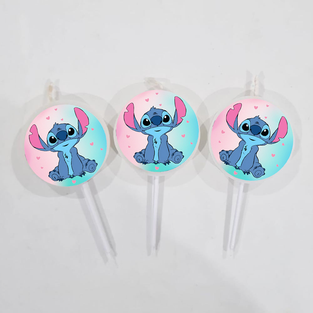 Stitch Temalı Mum 3’lü